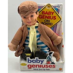 Baby Geniuses Stick 'Em Up Pals Sly as a Hobo Doll Baby Genius On Board 1999 NEW